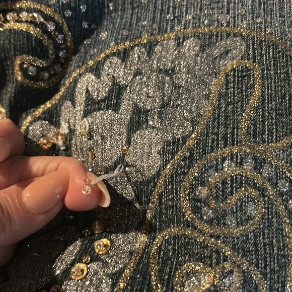 This is a beautiful Butterfly Jean Skirt - Picture 5 of 6